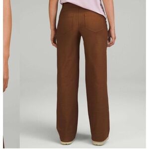Lululemon City Sleek 5 Pocket 31” Wide-Leg High-Rise Pant Utilitech size 31